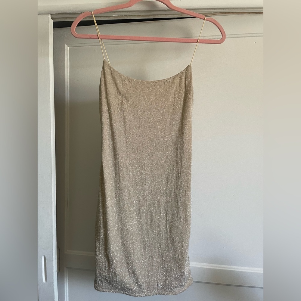 Nude dress